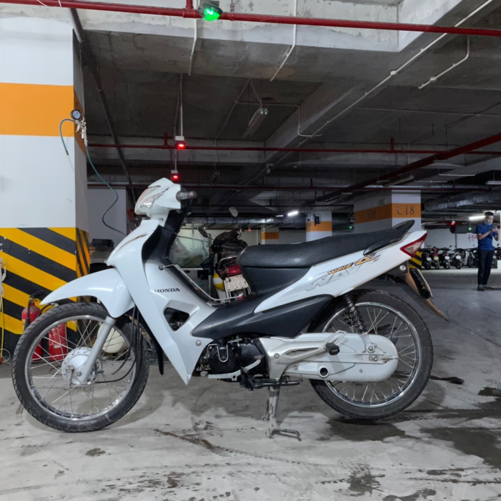 WAVE ALPHA 100 TRẮNG 2013 29B142772 xe máy Minh Chiến #36 WAVE ALPHA 100 TRẮNG 2013 29B142772 xe máy Minh Chiến